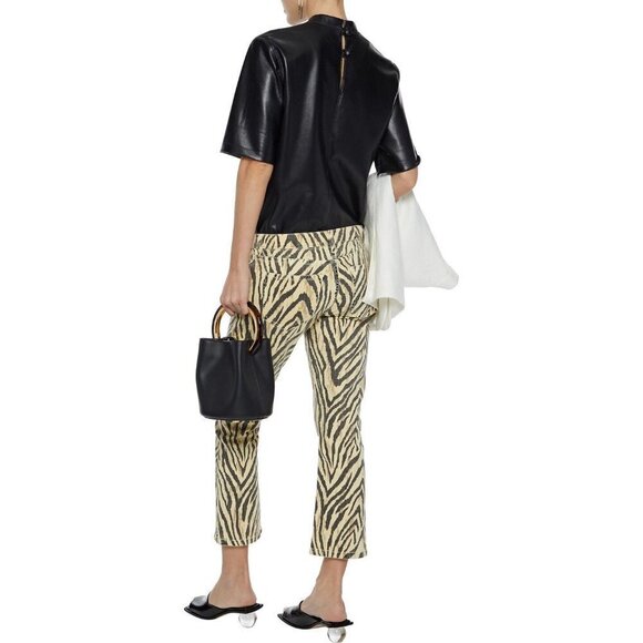 NWT Current | Elliott zebra print crop jeans, 27 - Picture 4 of 16